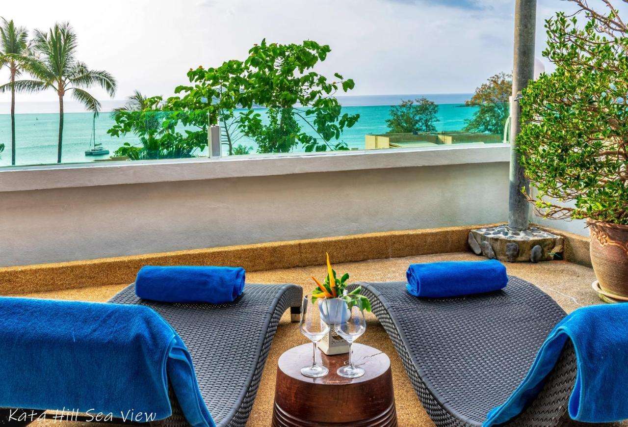 Апартаменты Kata Penthouse Sea View Private Pool Экстерьер фото